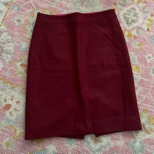 J. Crew wool pencil skirt - sz 2